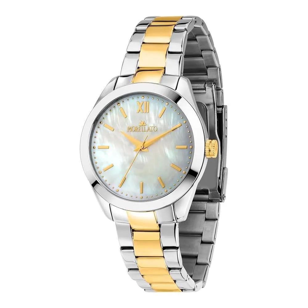 Orologio Donna MORELLATO STILE R0153157509 Acciaio Bicolor Gold Dorato Bianco