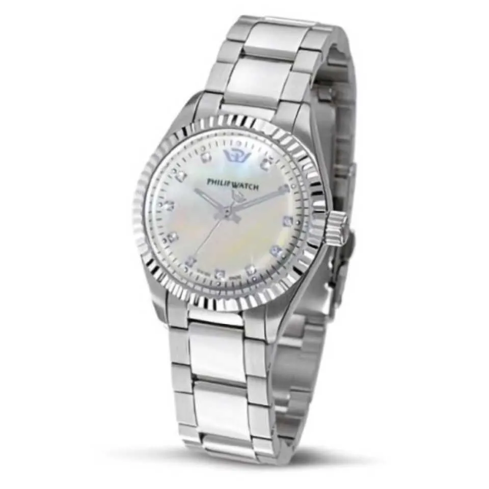 Orologio Donna PHILIP WATCH CARIBE R8253597523 Acciaio Diamanti SWISS MADE