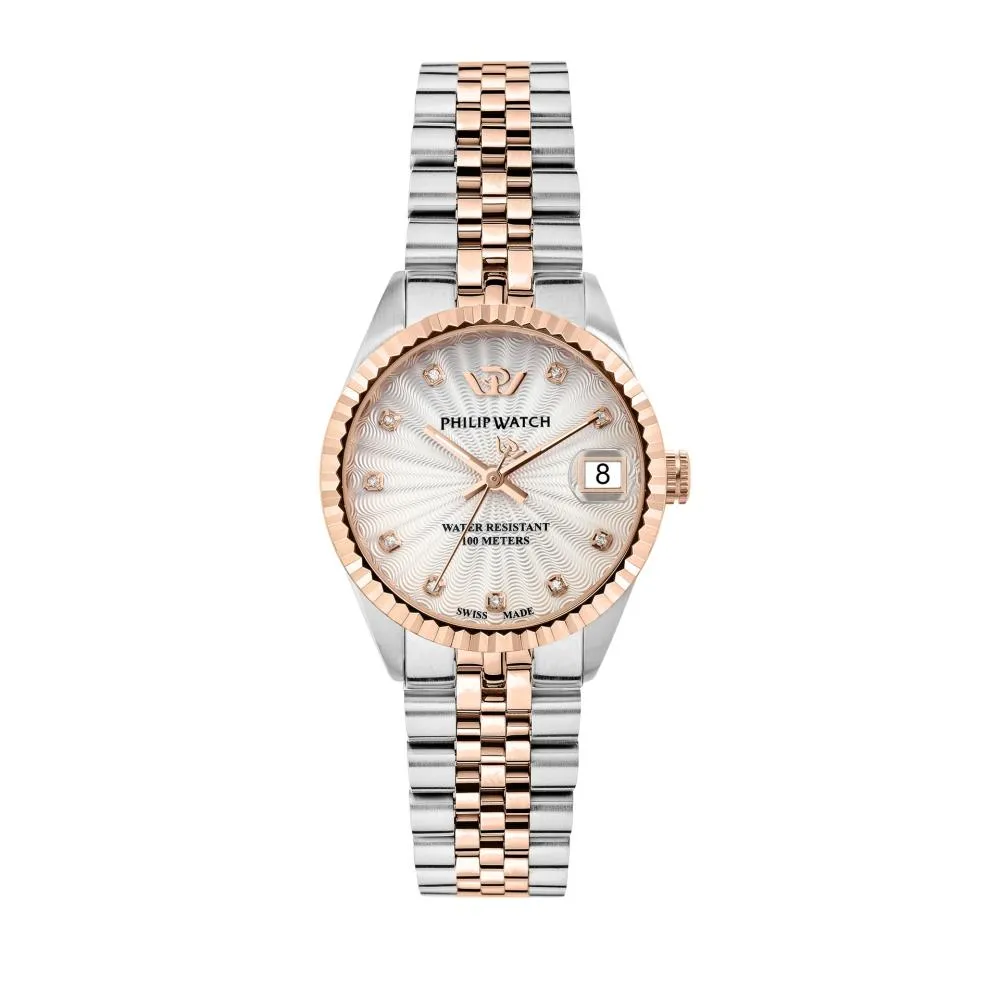 Orologio Donna PHILIP WATCH CARIBE R8253597635 Acciaio Diamanti SWISS MADE