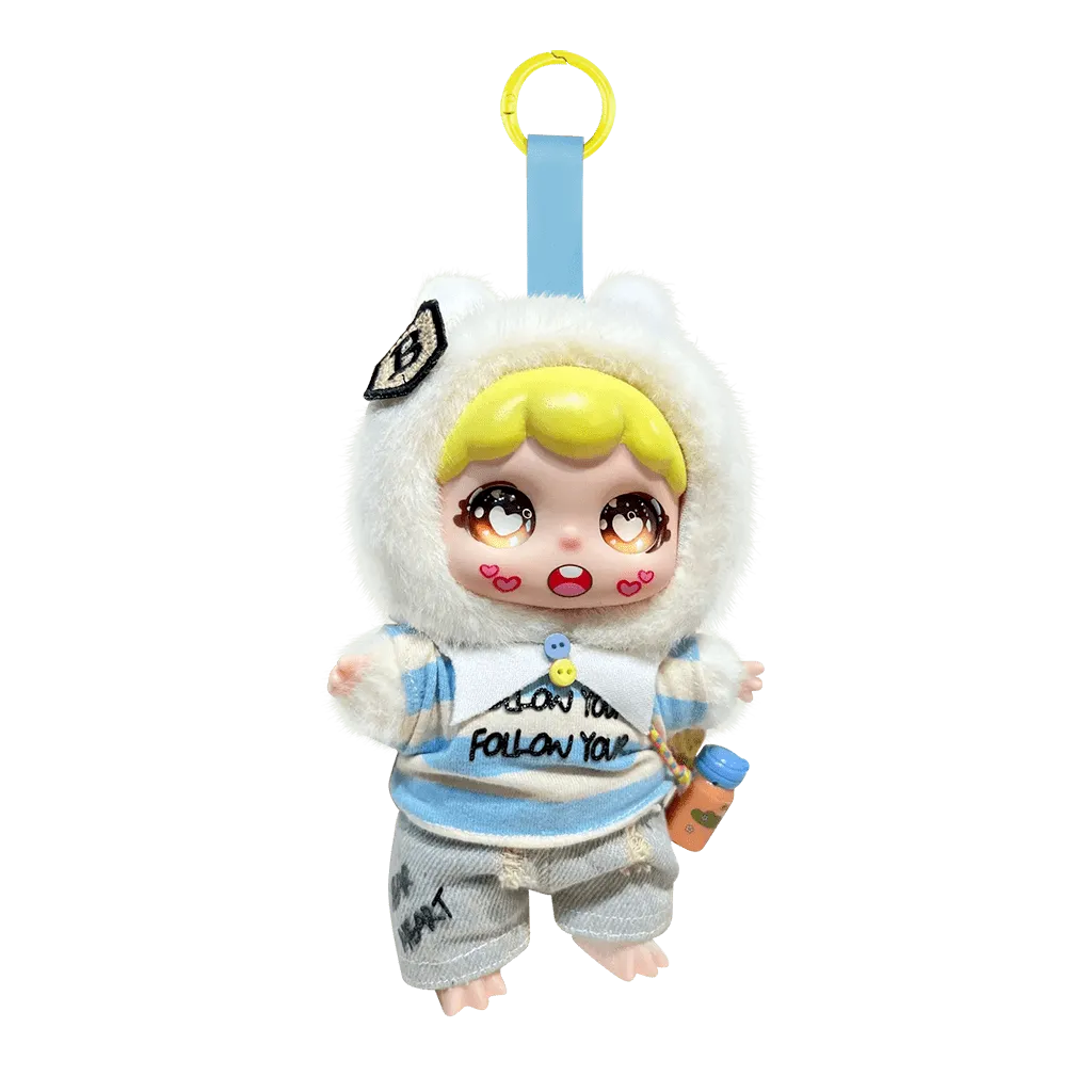 Accessorio di Peluche a Forma di Coniglio Nuvola Giallo Gnoce