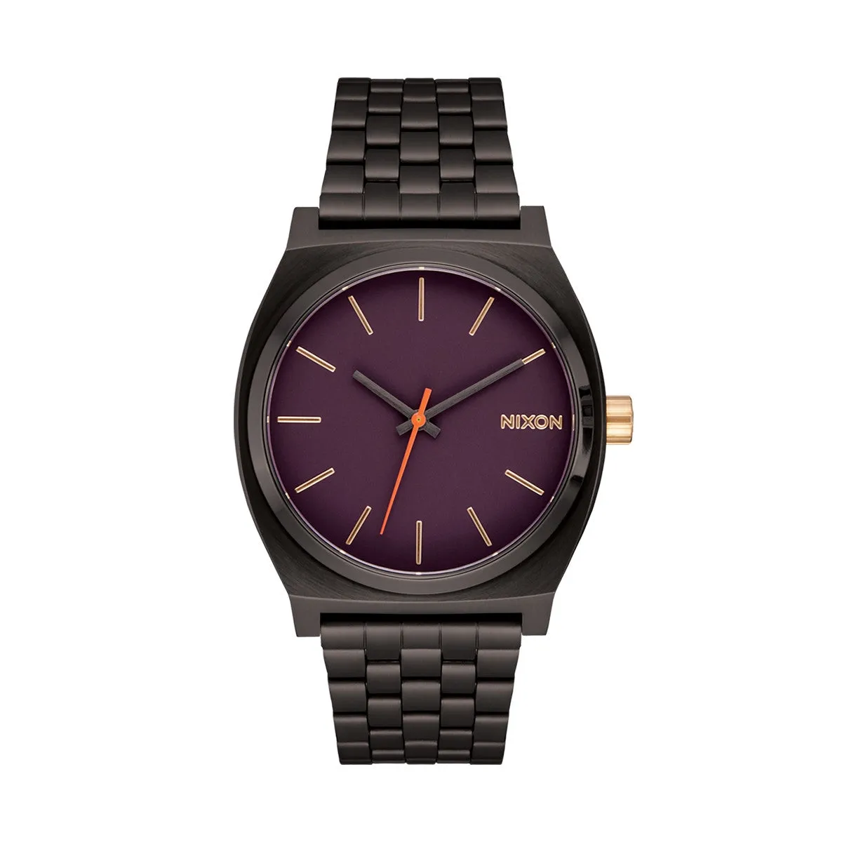 Orologio Nixon Time Teller gunmetal/blackberry/gold