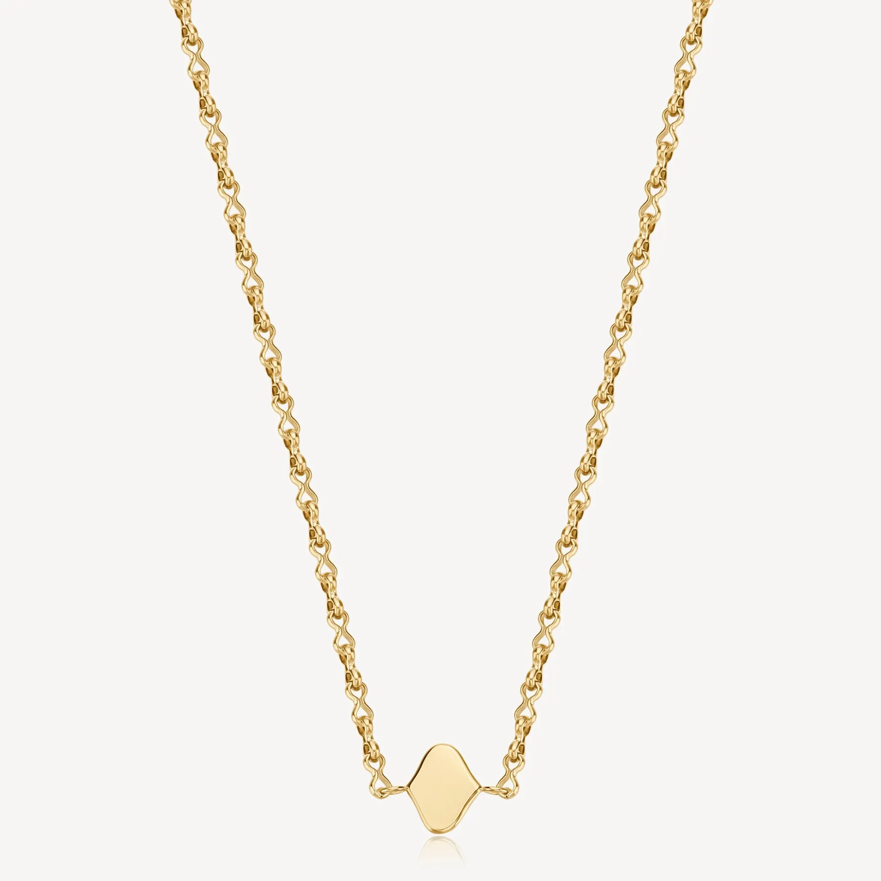 Collana Brosway Essential Piastrina gold