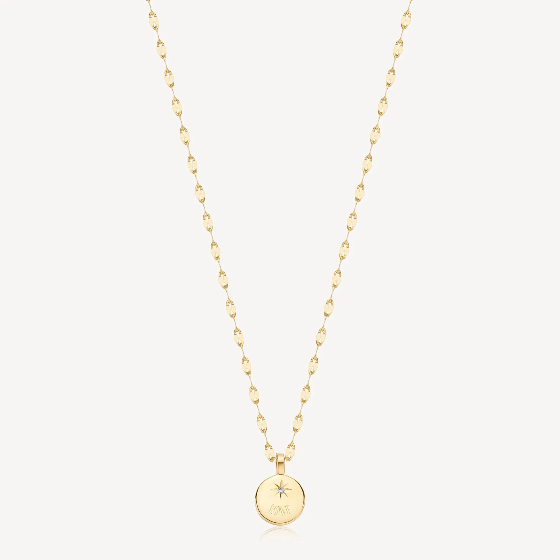 Collana Brosway Essential Piastrina Love gold