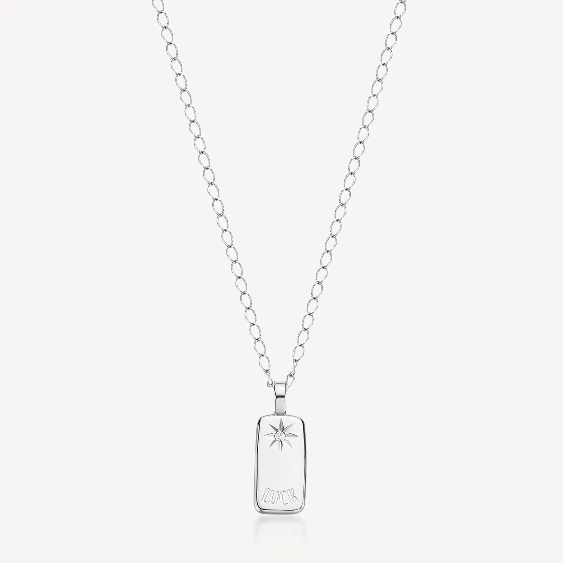 Collana Brosway Essential Piastrina Luck