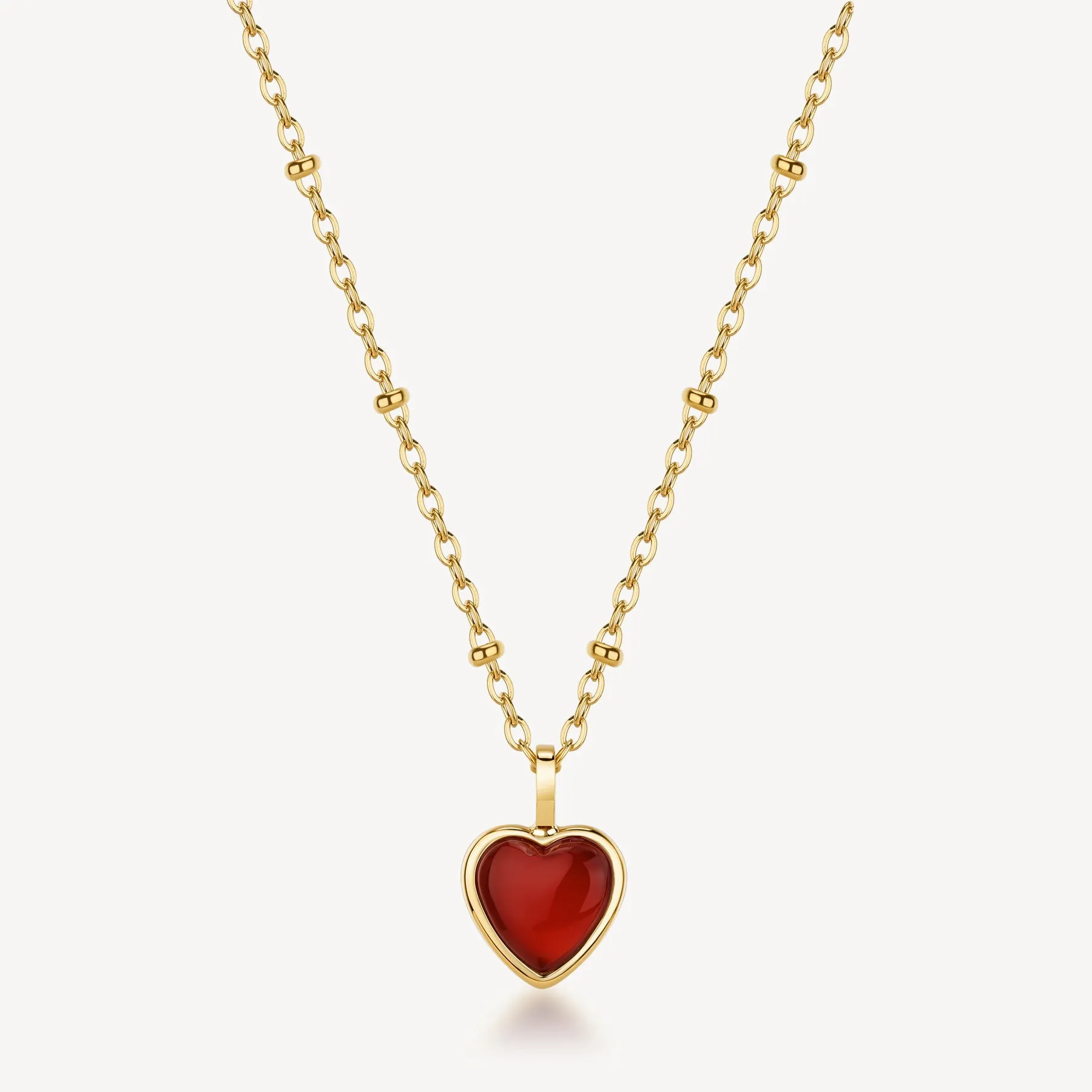 Collana Brosway donna Essential Agata rossa gold