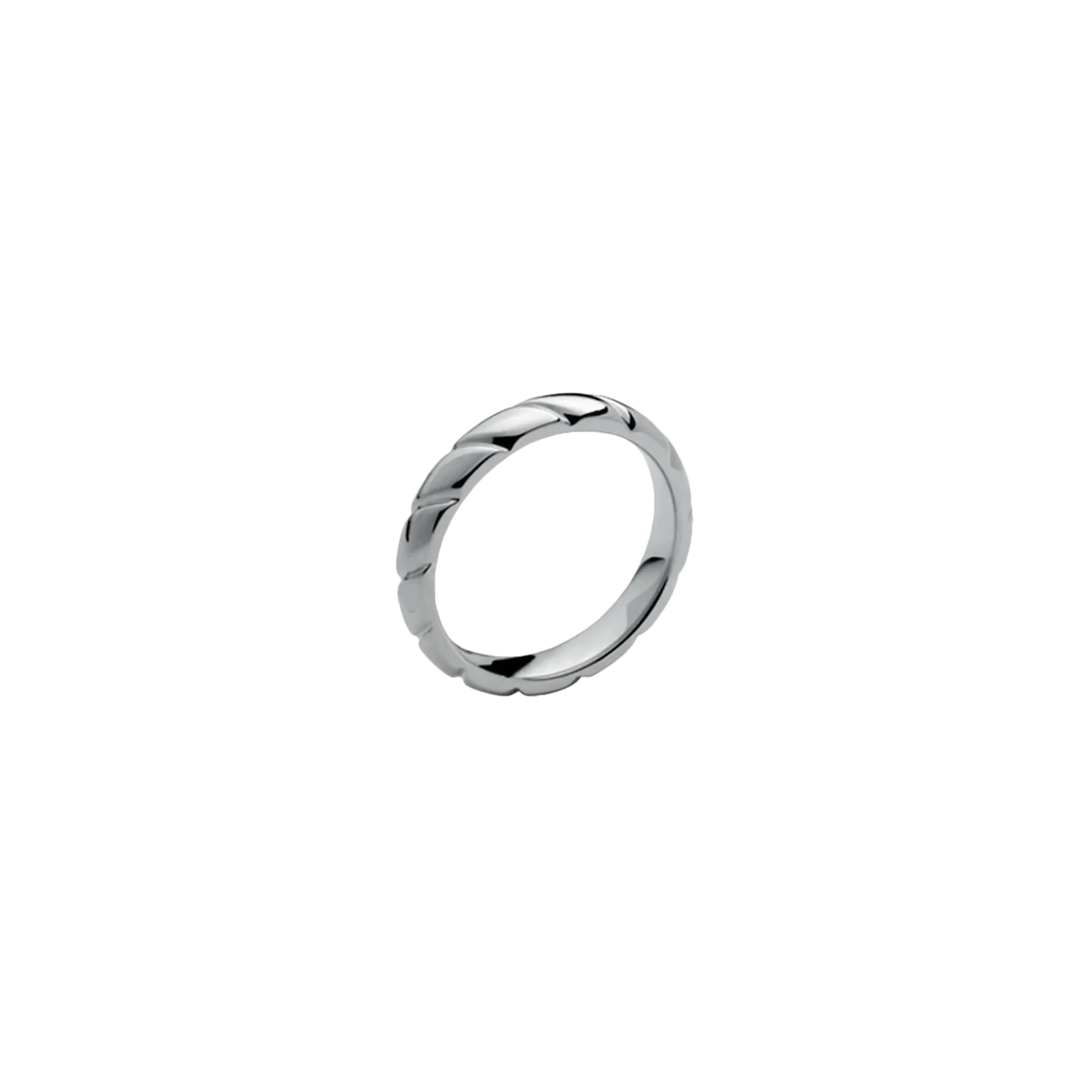 CHAUMET - FEDE NUZIALE TORSADE IN PLATINO - 095902 - 095902