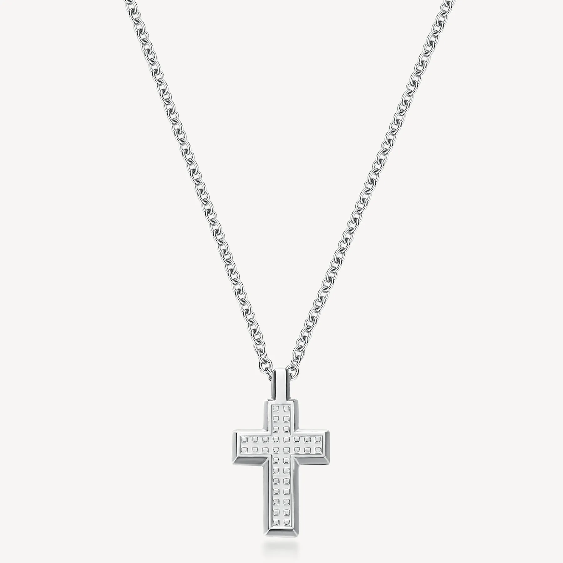 Collana Brosway uomo Bullet croce