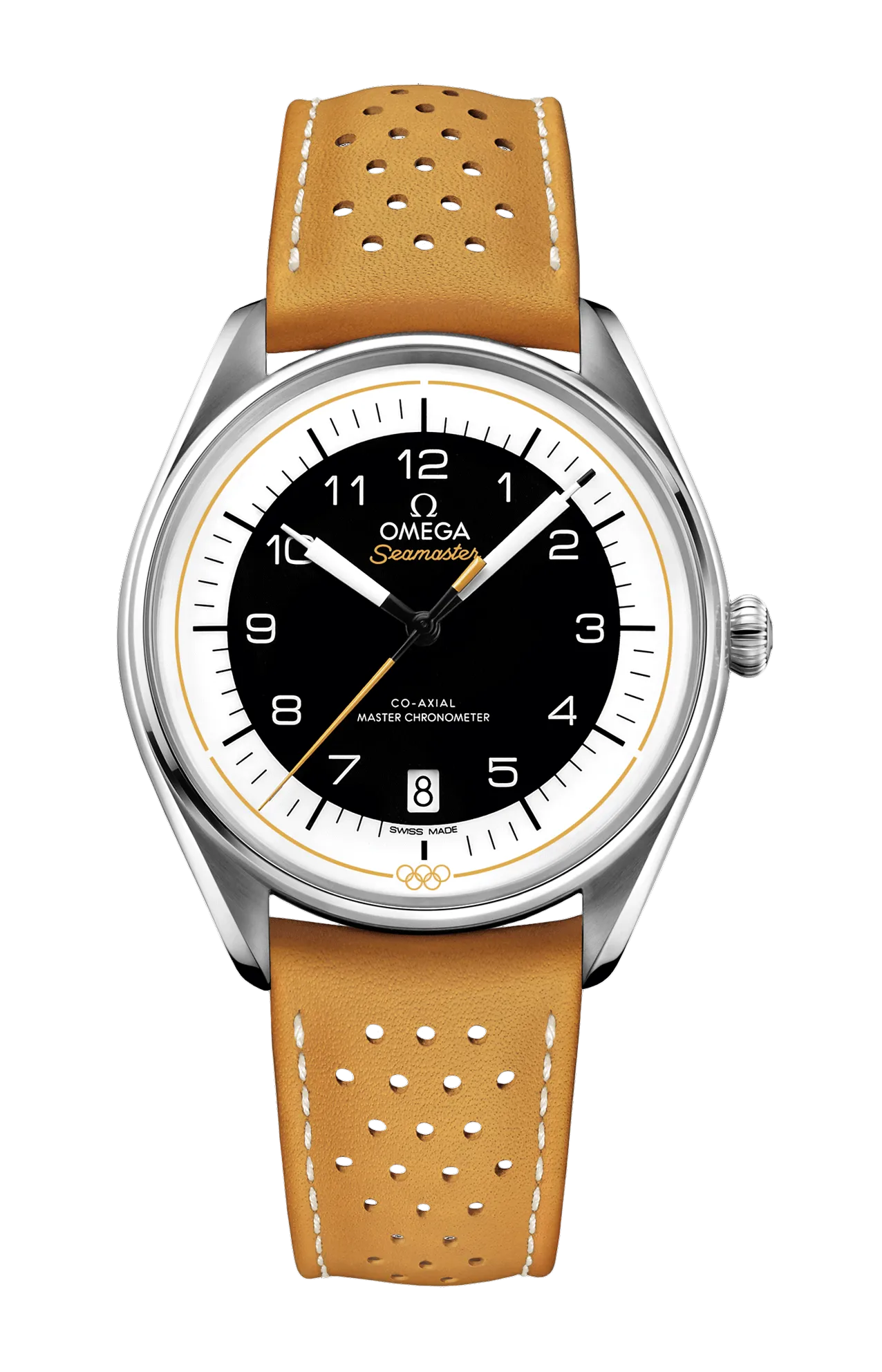 SEAMASTER OLYMPIC OFFICIAL TIMEKEEPER 39,5 MM, ACCIAIO SU PELLE - LIMITED EDITION - 522.32.40.20.01.002