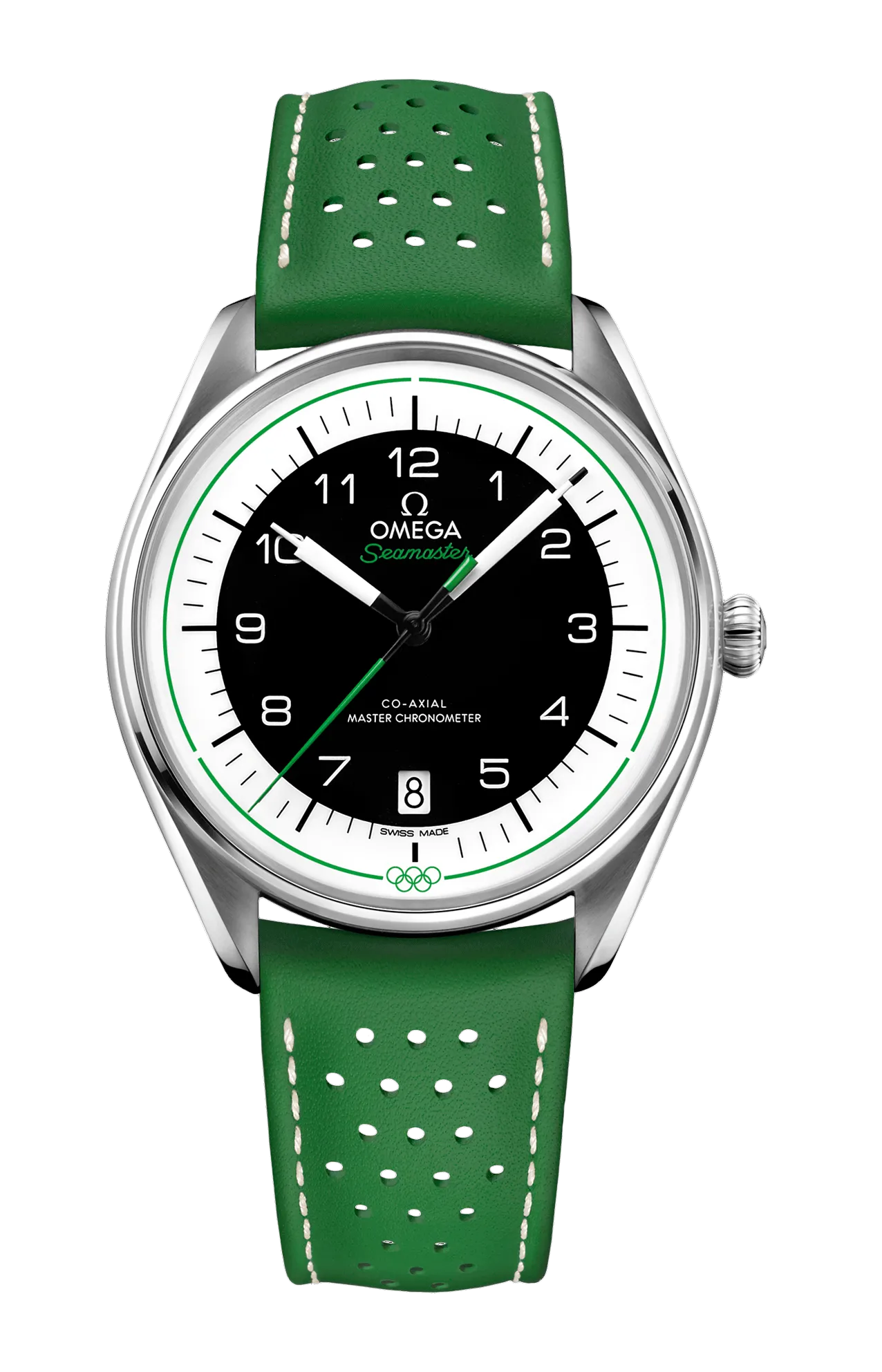 SEAMASTER OLYMPIC OFFICIAL TIMEKEEPER 39,5 MM, ACCIAIO SU PELLE - LIMITED EDITION - 522.32.40.20.01.005