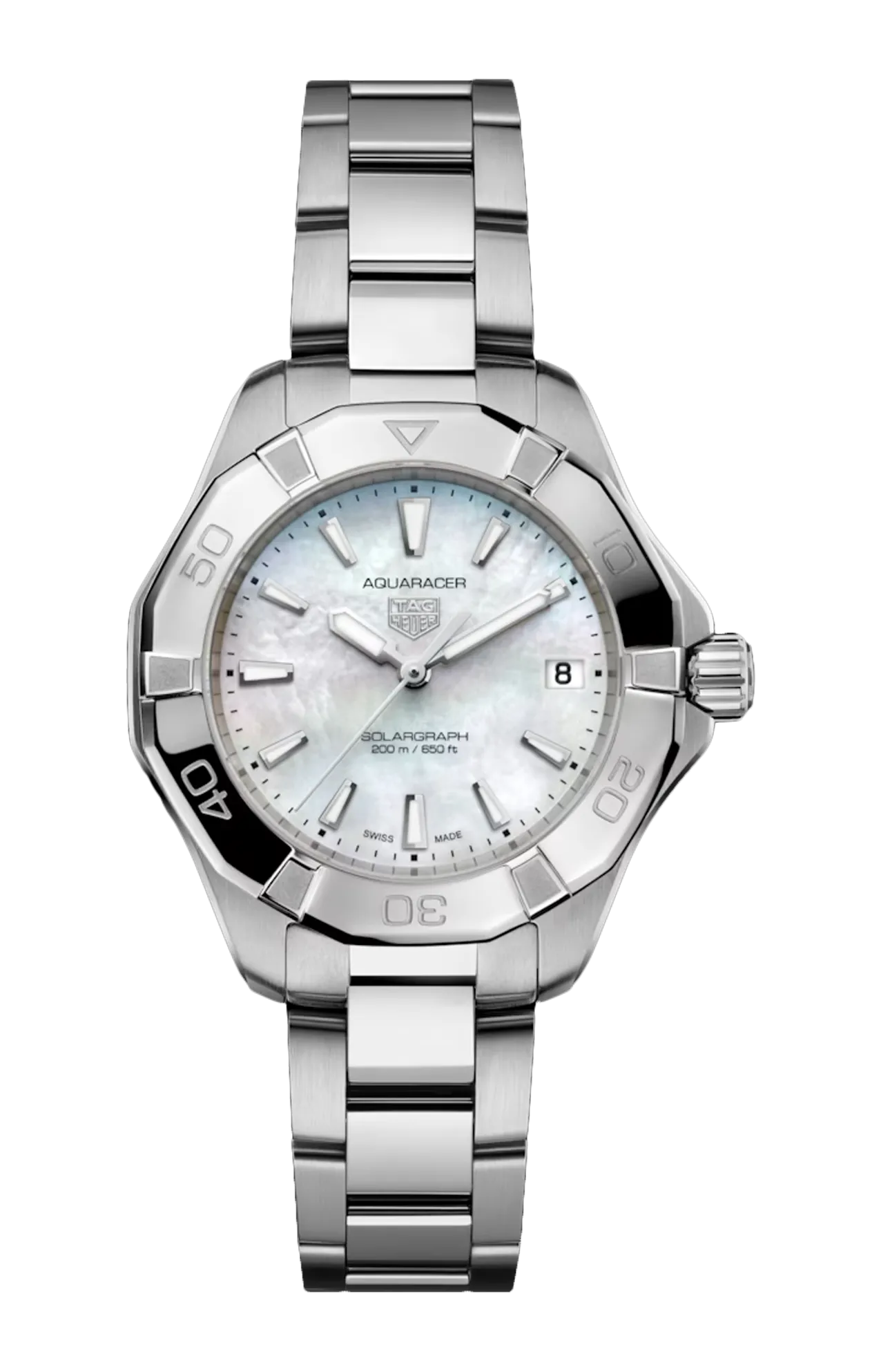 TAG HEUER AQUARACER PROFESSIONAL 200 SOLARGRAPH - WBP1312.BA0005