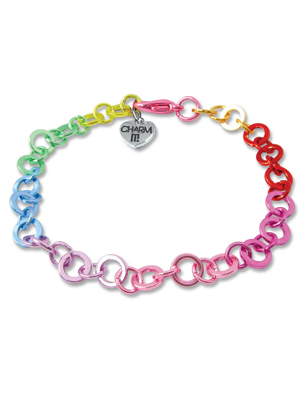 Bracciale CharmIT! Catena arcobaleno