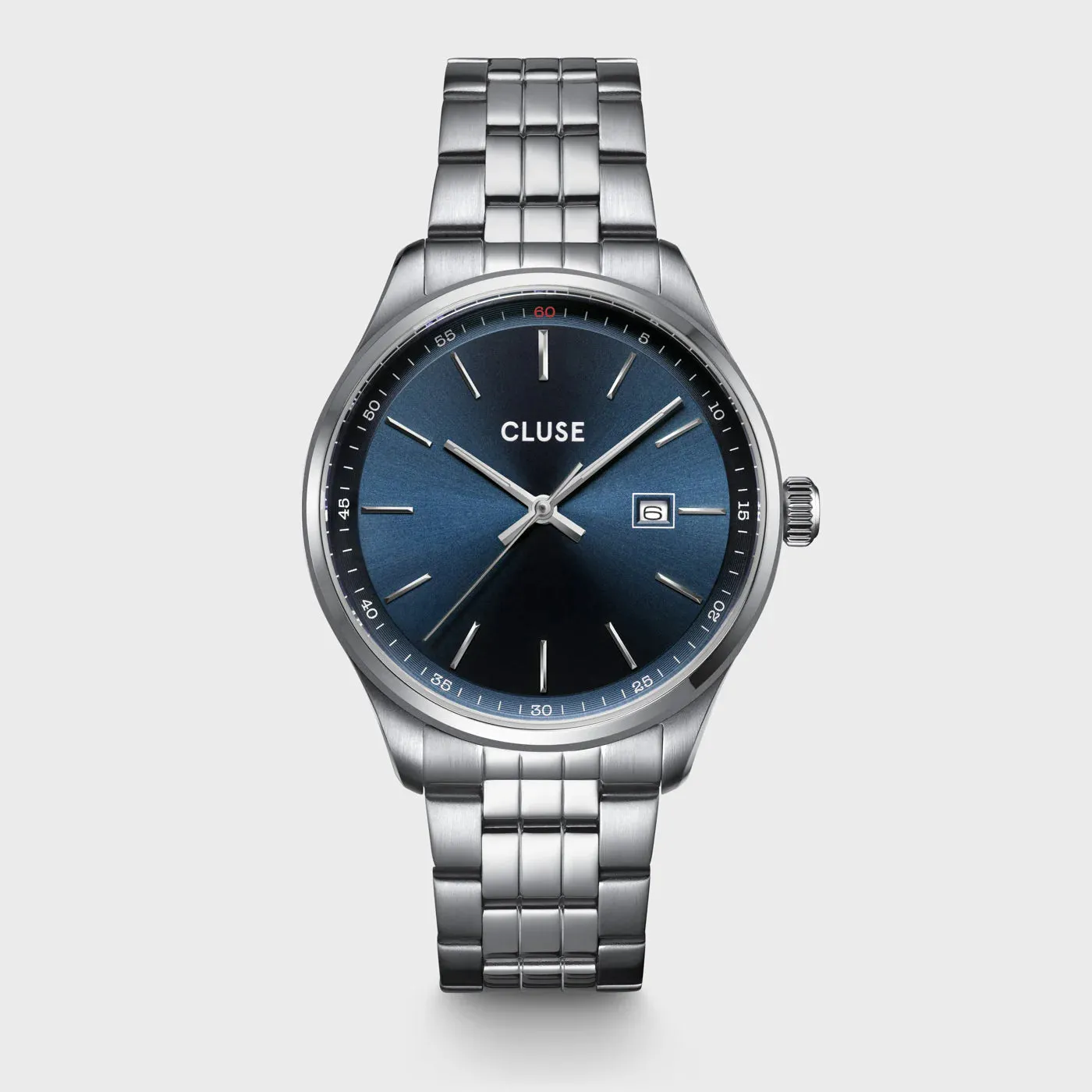 Orologio Cluse Anthéor Watch Steel Blue, Silver Colour