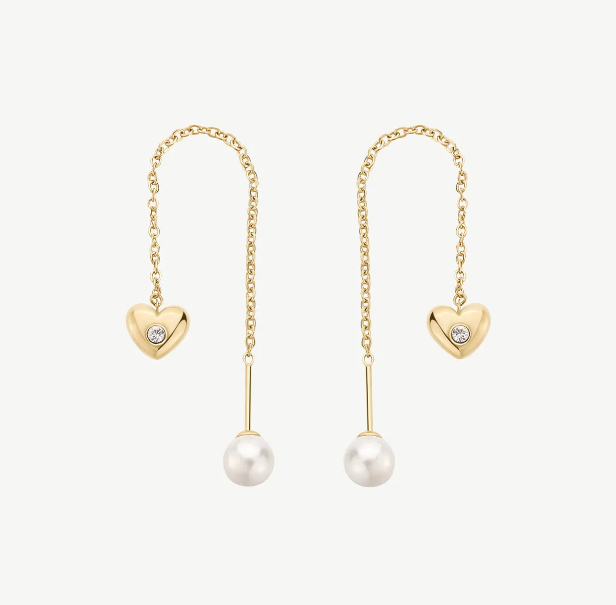 Orecchini donna Brosway Chakra Gold cuore