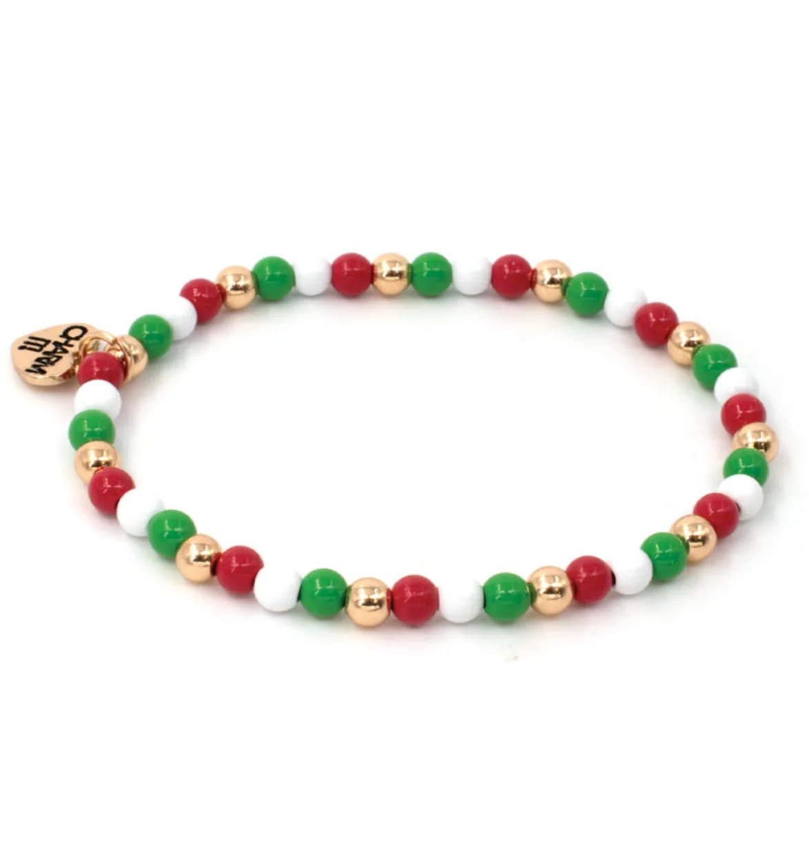 Bracciale CharmIT! Perline tricolore