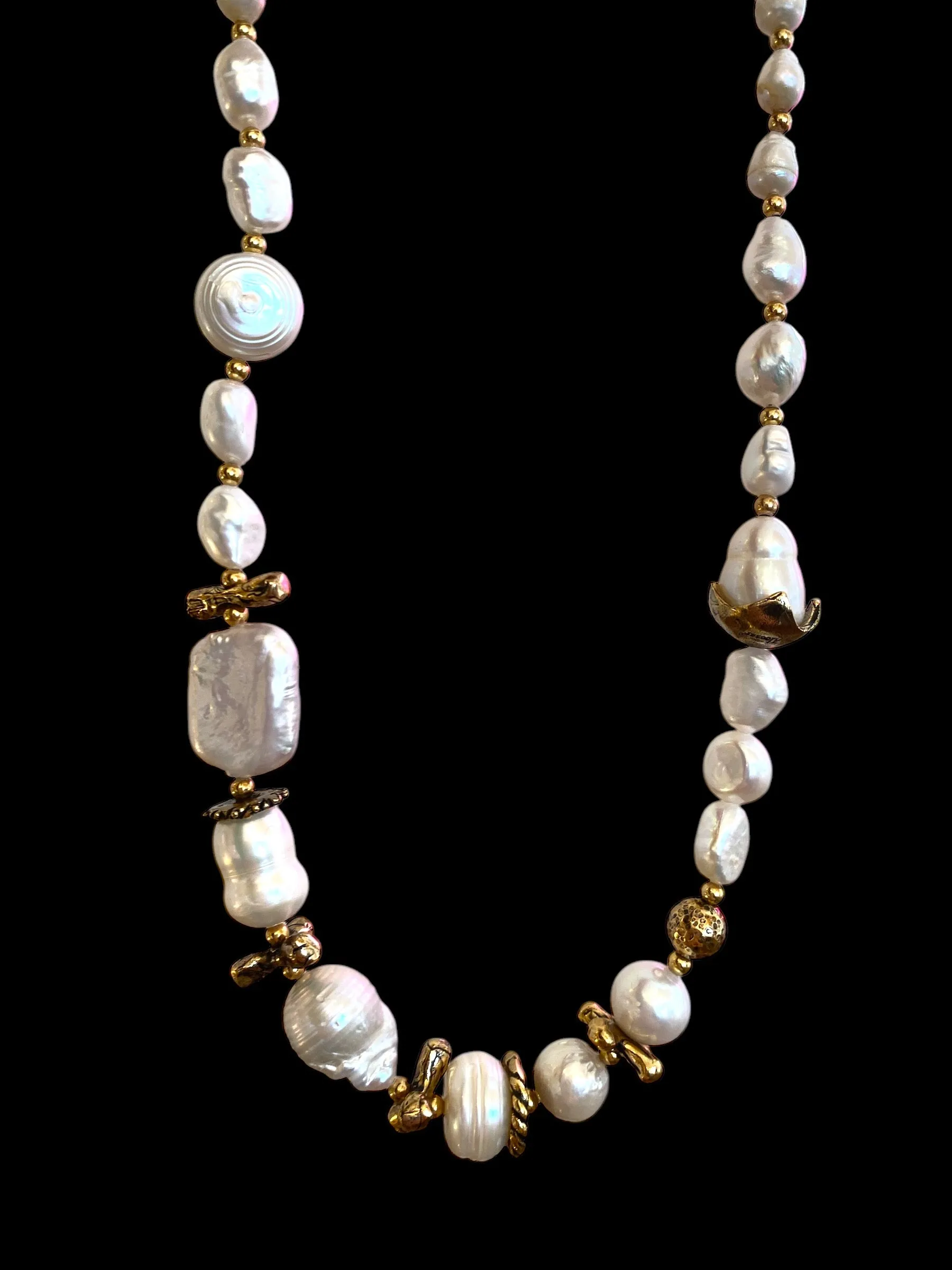 Collana Alcozer perle scaramazze Unic