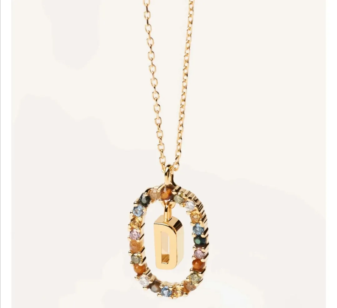 Lettera D ciondolo PDPAOLA