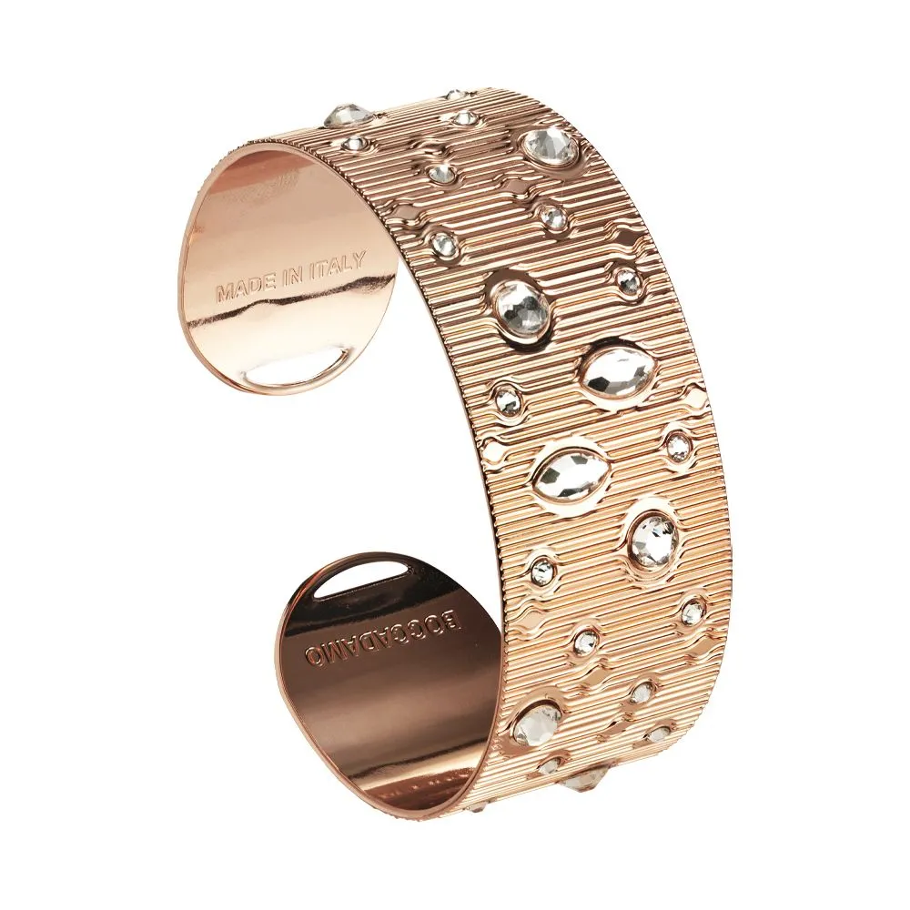 Bracciale rigido a fascia con Swarovski crystal