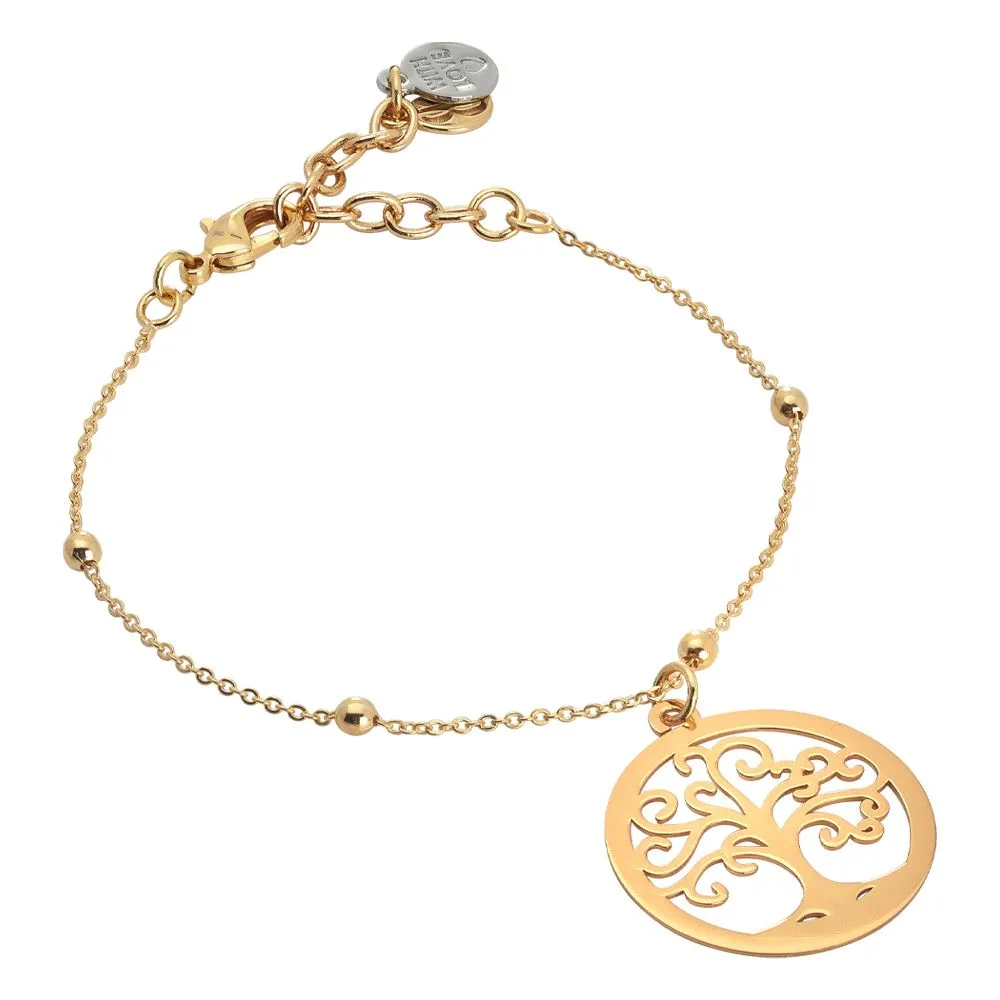 Bracciale albero della vita dorato