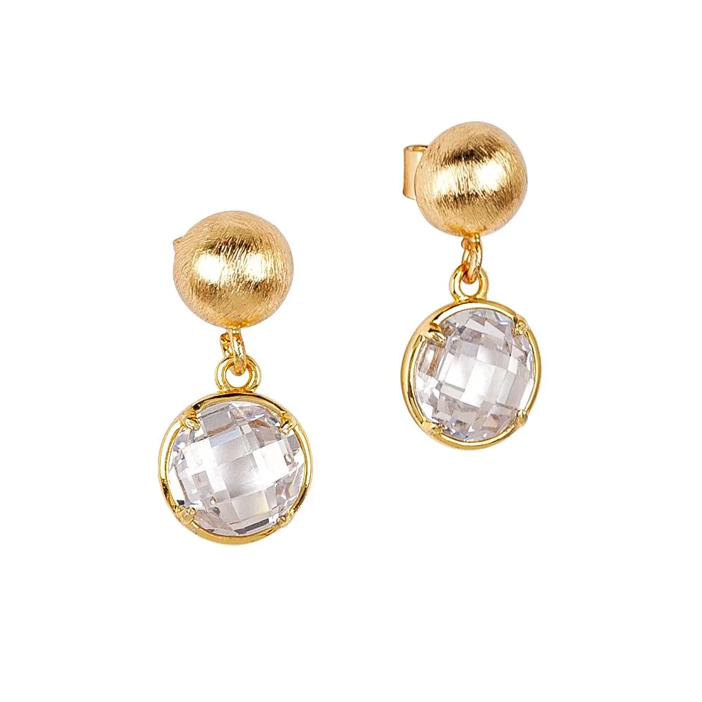 Orecchini con cristalli crystal