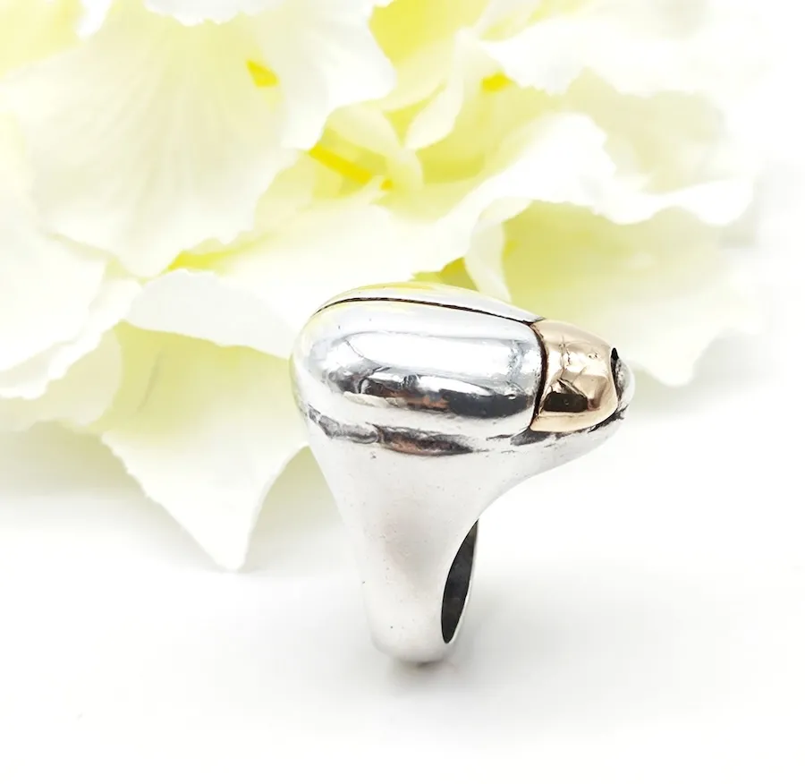 Anello Scarabeo Rinascita