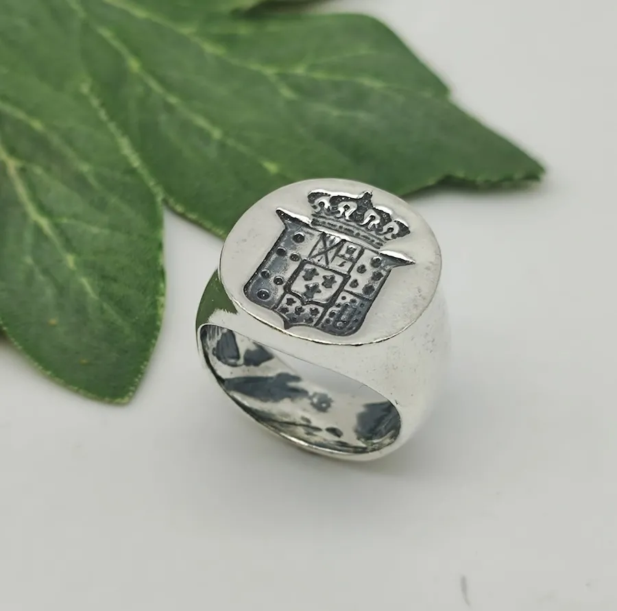 Anello chevalier borbonico