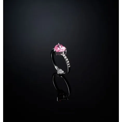 Anello Chiara Ferragni Edizione Limitata First Love Pink Diamond Heart Zirconi J19AUV42012