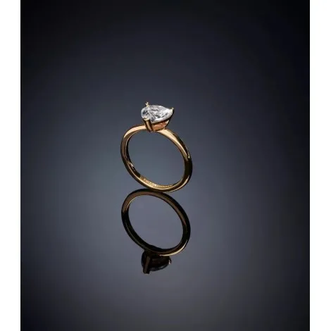 Anello Chiara Ferragni Love Parade Edizione Limitata Zirconi Bianchi Gold J19AVI38012