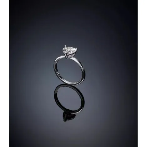 Anello Chiara Ferragni Love Parade Edizione Limitata Zirconi Bianchi Silver J19AVI39012