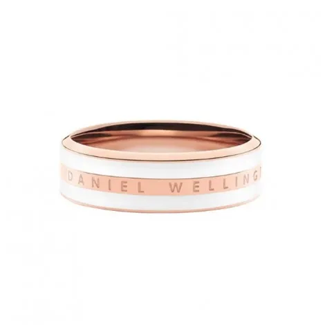 Anello Daniel Wellington Satin Rose/Bianco DW00400040