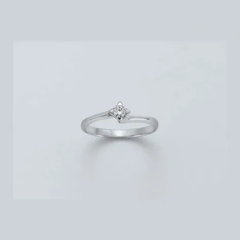 Anello Donna Miluna Le Parure Diamante Solitario 0,03ct LID2850-003