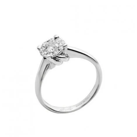 Anello Donna Re Carlo Nodo D'Amore Diamanti 0,40 ct SI R04SO001/040