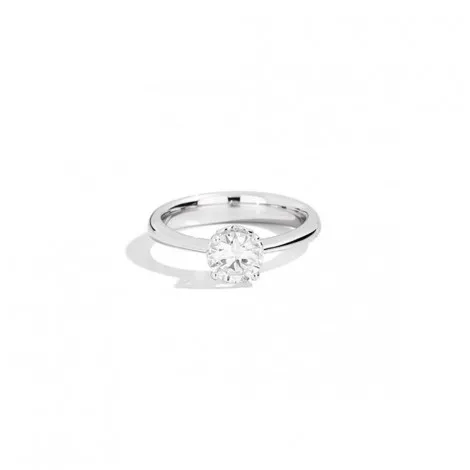 Anello Donna Re Carlo Anniversary Oro Bianco Diamanti 0,19 ct F VS R01SO730/019