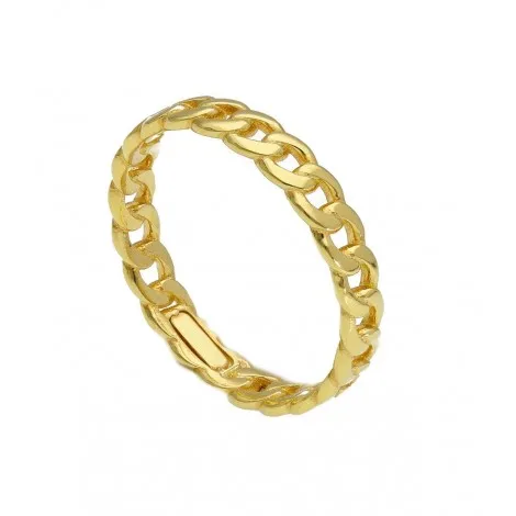 Anello Fedina Groumette Oro Giallo 9Kt
