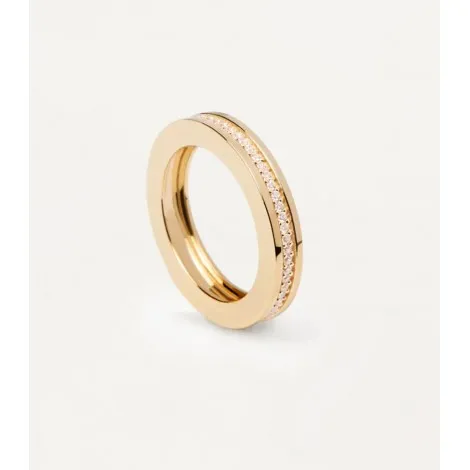 Anello PDPAOLA Infinity Gold Argento AN01-630-12