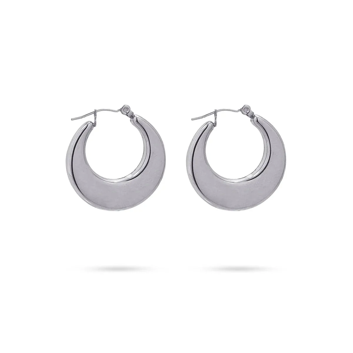 Orecchini a cerchio Anartxy donna Mezza luna