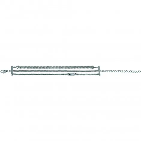 Bracciale Breil Wrap 3 Fili Silver TJ2887