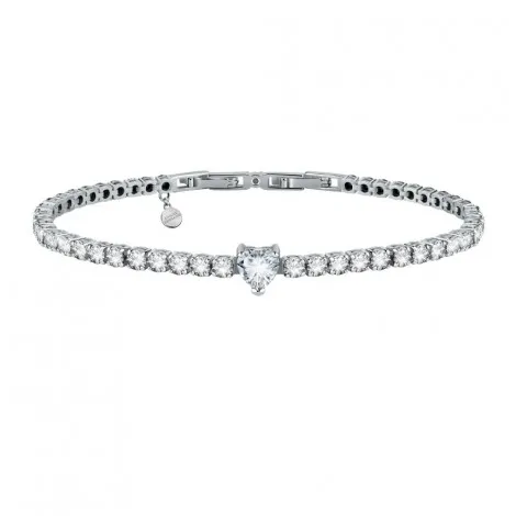 Bracciale Chiara Ferragni Donna Diamond Heart 175+15mm Zirconi Silver White J19AUV16