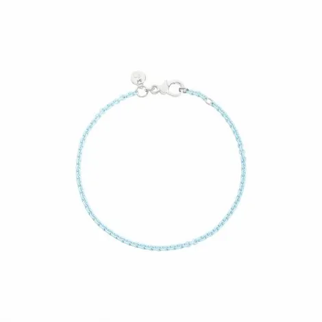 Bracciale Dodo in Argento Azzurro Pastello DB/APA/K