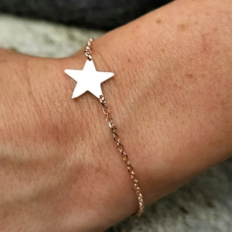 Bracciale Donna Raggi Stella Argento 925 Rosato