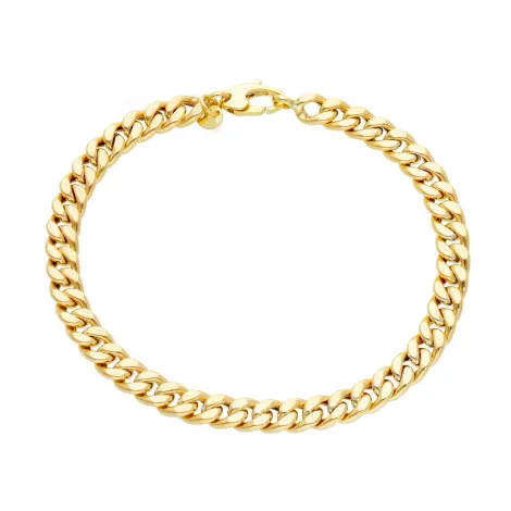 Bracciale Groumette Oro Giallo 9Kt