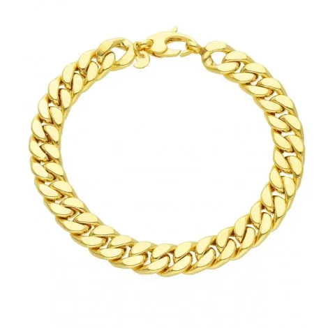 Bracciale Groumette Oro Giallo 9Kt Spesso