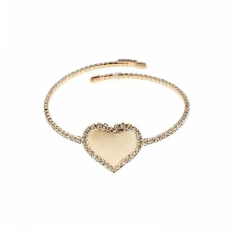 Bracciale Kiara Donna Cuore Satinato Rosé KBRD1730R