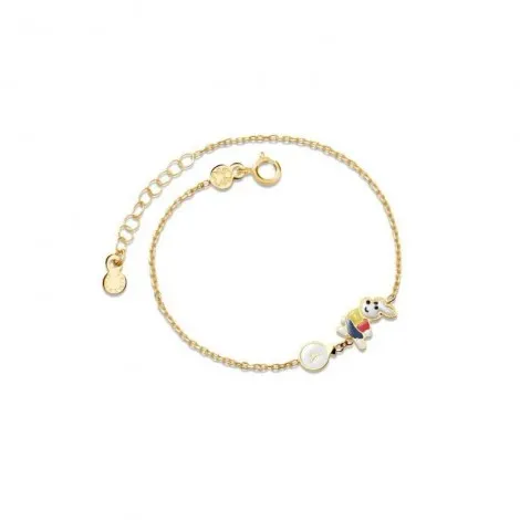 Bracciale Le Bebé Bimba Oro Giallo 9kt Bianconiglio PMG094
