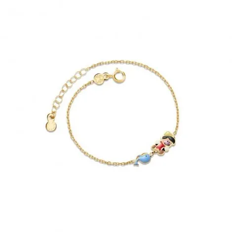 Bracciale Le Bebé Oro Giallo 9kt Pinocchio PMG097