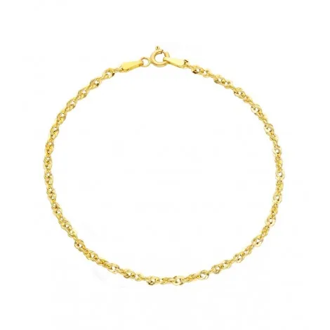 Bracciale Maglia Iride Filo Oro Giallo 18kt