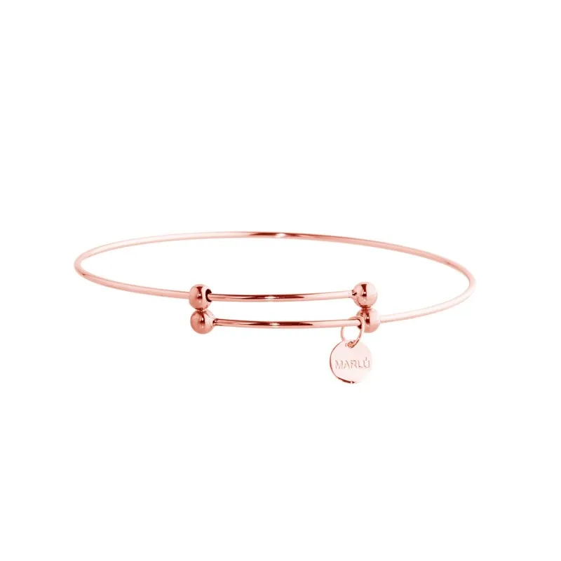 Bracciale bangle Marlù rosè