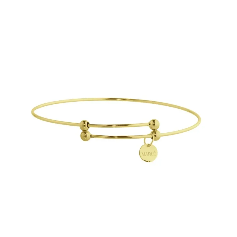 Bracciale bangle Marlù gold