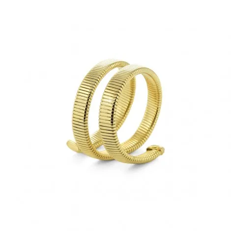 Bracciale Bronzo Gold Rigido Spirale Unoaerre EXB451