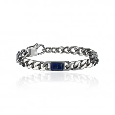 Bracciale Uomo Beat Silver Blue Breil TJ2845