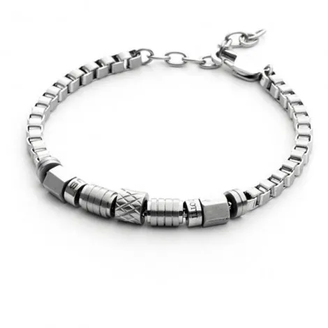 Bracciale Uomo Cesare Paciotti 4US Grid Acciaio 4UBR3784